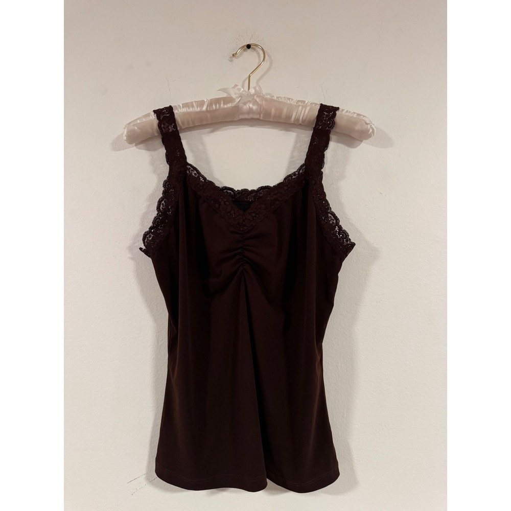 Vintage Brown‎ Lace Cami